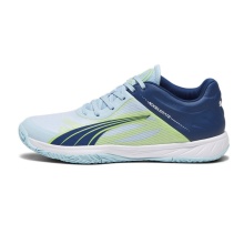 Puma Hallen-Indoorschuhe Accelerate Turbo dunkelblau/hellblau/grün Herren