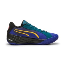 Puma Hallen-Indoorschuhe All-Pro Nitro Crowd Craze blau/bunt Herren