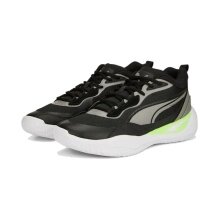 Puma Indoor-Hallenschuhe Playmaker Pro schwarz/limegrün Herren