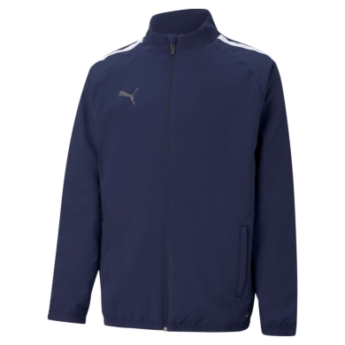 Puma Trainingsjacke teamLIGA Sideline peacoatblau Kinder