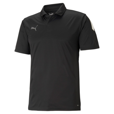 Puma Sport-Polo teamLIGA Sideline schwarz Herren