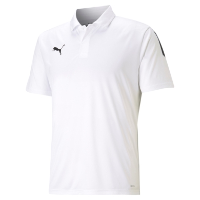 Puma Sport-Polo teamLIGA Sideline weiss Herren