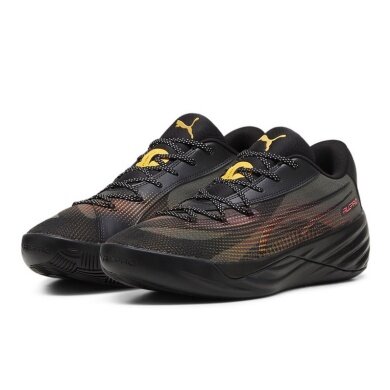 Puma Hallen-Indoorschuhe All-Pro Nitro Fire Glow (Basketball) schwarz Herren