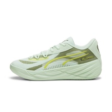 Puma Indoor-Hallenschuhe All-Pro Nitro mint/olive Herren