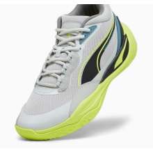 Puma Indoor-Hallenschuhe Playmaker Pro grau/lime Herren