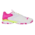 Puma Tennisschuhe Solarattack RCT Allcourt weiss/violett/lime Herren