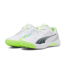 Puma Tennisschuhe Nova Court Allcourt weiss/grau/lime Herren