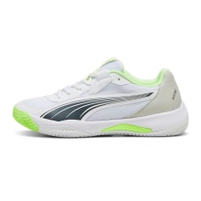 Puma Tennisschuhe Nova Court Allcourt weiss/grau/lime Herren