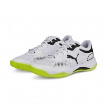 Puma Tennisschuhe Solarcourt RCT Allcourt weiss/lime Herren