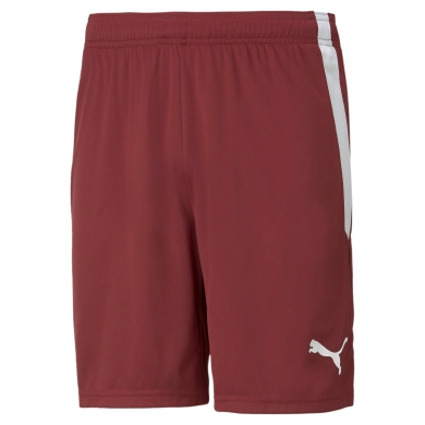 Puma Sporthose teamLIGA Shorts kurz dunkelrot Herren