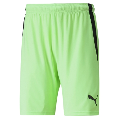 Puma Sporthose teamLIGA Shorts kurz limegrün Herren