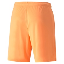 Puma Sporthose teamLIGA Shorts kurz neonorange Herren