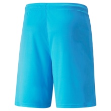 Puma Sporthose teamLIGA Shorts kurz hellblau Herren