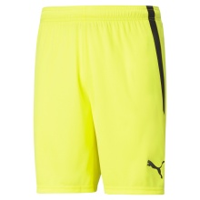 Puma Sporthose teamLIGA Shorts kurz citrongelb Herren