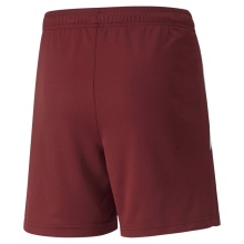 Puma Sporthose teamLIGA Shorts dunkelrot Kinder