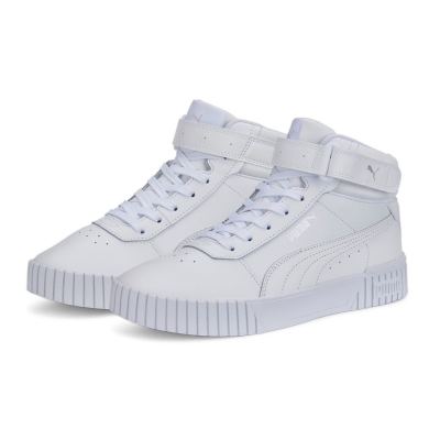 Puma Sneaker Carina 2.0 Mid weiss Damen