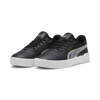 Puma Sneaker Carina 2.0 Metallic Shine schwarz/silber Damen