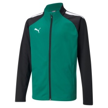 Puma Trainingsjacke teamLIGA Poly grün Kinder