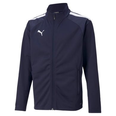 Puma Trainingsjacke teamLIGA Poly peacoatblau Kinder