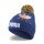 Puma Wintermütze (Pompon) Small World Pom Beanie blau Kinder