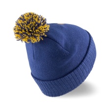 Puma Wintermütze (Pompon) Small World Pom Beanie blau Kinder