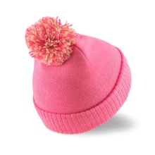 Puma Wintermütze (Pompon) Small World Pom Beanie pink Mädchen