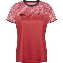 RSL Sport-Shirt Raptor (100% Polyester, bequeme Passform) rot Damen