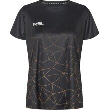 RSL Sport-Shirt Jane (100% Polyester, schnelltrocknend) schwarz Damen