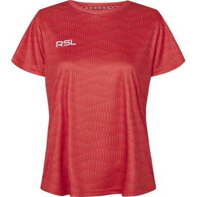 RSL Sport-Shirt Kate (100% Polyester, hoher Tragekomfort) rot Damen