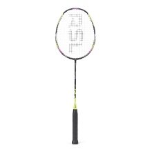 RSL Badmintonschläger Nova 05 (ausgewogen, flexibel) schwarz/gelb/violett - besaitet -