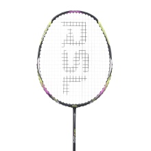 RSL Badmintonschläger Nova 05 (ausgewogen, flexibel) schwarz/gelb/violett - besaitet -