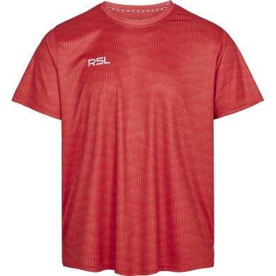 RSL Sport-Tshirt Leonardo (100% Polyester, atmungsaktiv) rot Herren