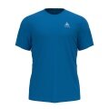 Odlo Wander-/Lauftshirt Crew Neck Essential Flyer indigoblau Herren