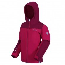 Regatta Wanderjacke Highton (wasserdicht, isoliert, wattierte) rosa Kinder