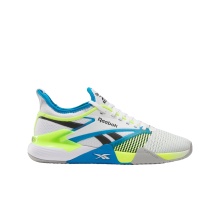 Reebok Hallen-Indoorschuhe Nano Court weiss/aqua/lime Herren