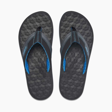 Reef Zehensandalen The Ripper schwarz/blau Herren