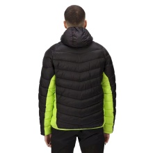 Regatta Wanderjacke Harrock (wasserabweisend, gesteppt) schwarz/grau/lime Herren