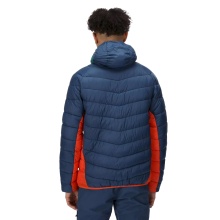 Regatta Wanderjacke Harrock (wasserabweisend, gesteppt) blau/grün/rot Herren