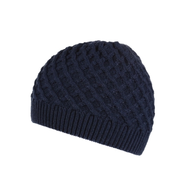 Regatta Strickmütze Multimix Hat Rautenstrickmuster navyblau Damen