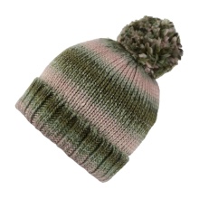 Regatta Strickmütze Frosty Hat VI mit Bommel grün Damen