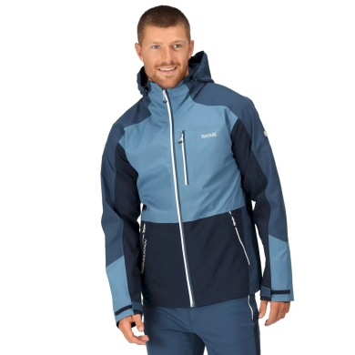 Regatta Regenjacke Bosfield (wasserdicht, atmungsaktiv) blau Herren