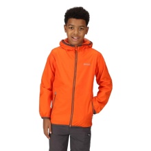 Regatta Regenjacke Lever II (wasserdicht, atmungsaktiv) orange Kinder