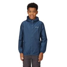 Regatta Regenjacke Lever II (wasserdicht, atmungsaktiv) dunkelblau Kinder