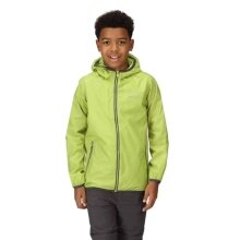 Regatta Regenjacke Lever II (wasserdicht, atmungsaktiv) grün Kinder