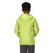 Regatta Regenjacke Lever II (wasserdicht, atmungsaktiv) grün Kinder