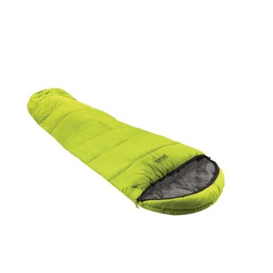 Regatta Schlafsack Montegra 200 (2 Jahreszeiten-Schlafsack, warmem Baffle-Futter) gelb/lime 210x75cm