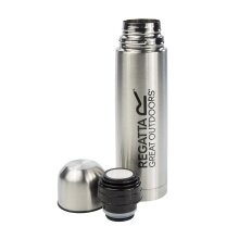 Regatta Thermoflasche Trinkflasche Vacuum Flask Edelstahl silber - 1000ml