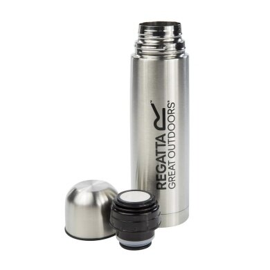 Regatta Thermoflasche Trinkflasche Vacuum Flask Edelstahl silber - 500ml