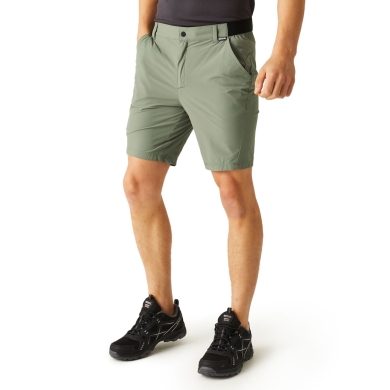 Regatta Wanderhose Travel Light (wasserabweisend und schnelltrocknend) kurz grün Herren