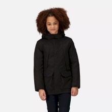 Regatta Winterjacke Paddrick Parka (warm und wasserdicht) schwarz Kinder